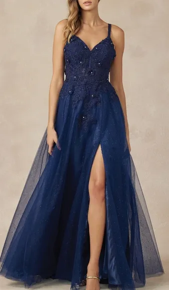COPY - Blue,red,pink,formal evening bridesmaid prom homecoming party dress