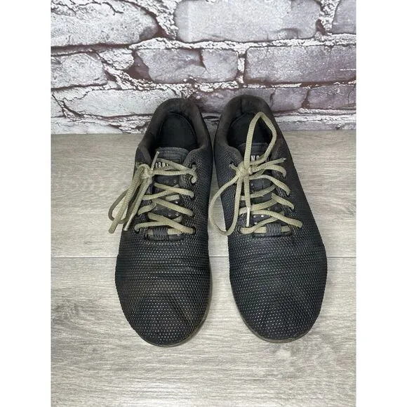 COPY - NOBULL SuperFabric Trainer Black Synthetic Lace Up Gym Shoes Men Sz 9M U…