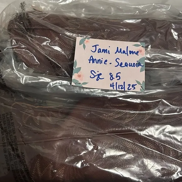 COPY - Tecovas Brown Heeled Boots with Decorative Stitching