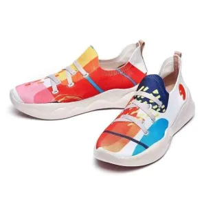 COPY - UIN Women's Sneakers Lightweight Walking Comfy Shoes (Mijas- Watermelon …