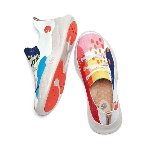 COPY - UIN Women's Sneakers Lightweight Walking Comfy Shoes (Mijas- Watermelon …