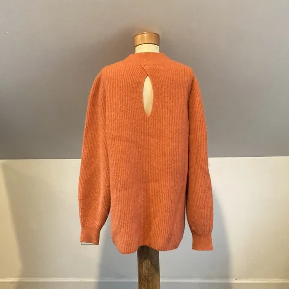 COS Wool-Alpaca Knitted Sweater in Sherbet