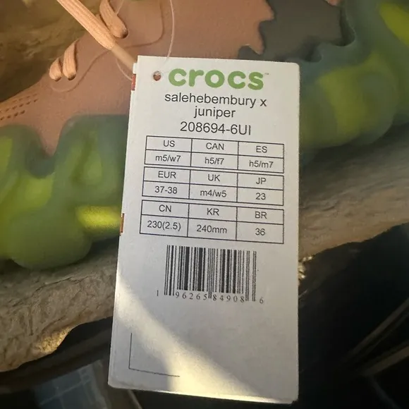 Crocs Salehe Bembury Juniper Shoes