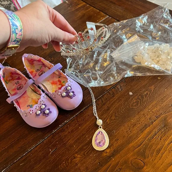CUSTOM MADE 💜 Disney Princess Sofia costume &amp; accessories