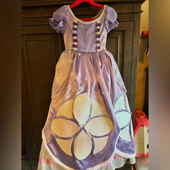 CUSTOM MADE 💜 Disney Princess Sofia costume &amp; accessories