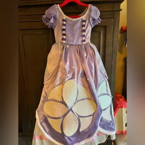 CUSTOM MADE 💜 Disney Princess Sofia costume &amp; accessories