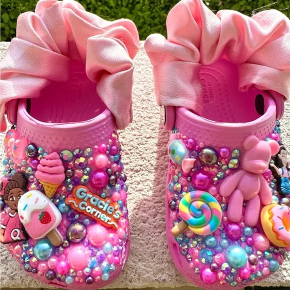 Custom toddler crocs