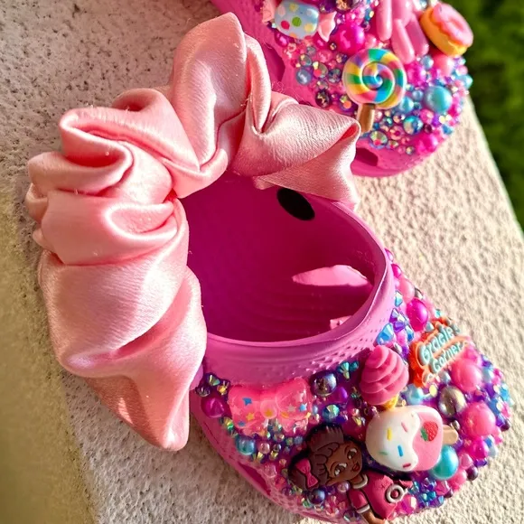 Custom toddler crocs