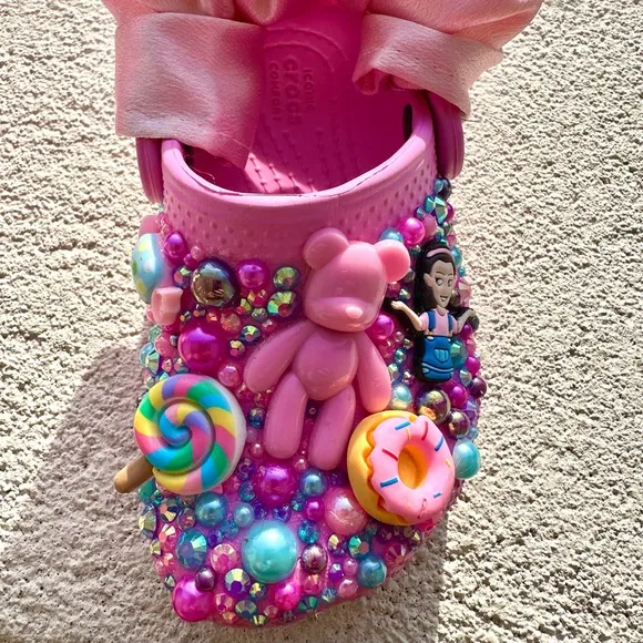Custom toddler crocs