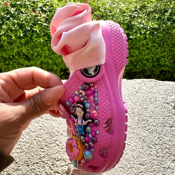 Custom toddler crocs