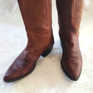 Dan Post All Leather Western Boots, sz6m, EUC