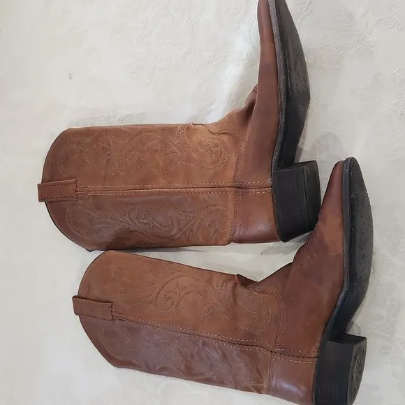 Dan Post All Leather Western Boots, sz6m, EUC