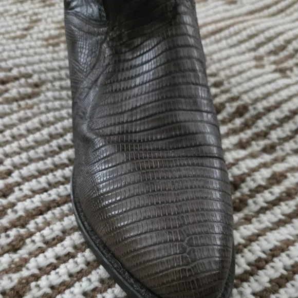 Dan Post Black Cowboy Western Boots