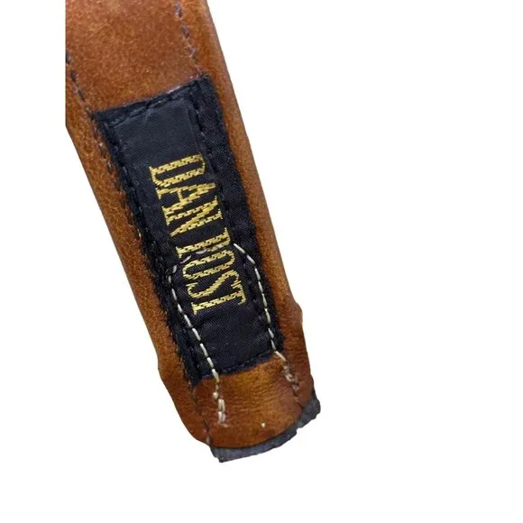 Dan Post cowboy boots Teju lizard and leather with flame stitching Style 6836