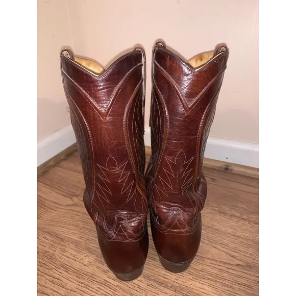 Dan Post Style 6683 Cordovan Western Boots SZ 8.5