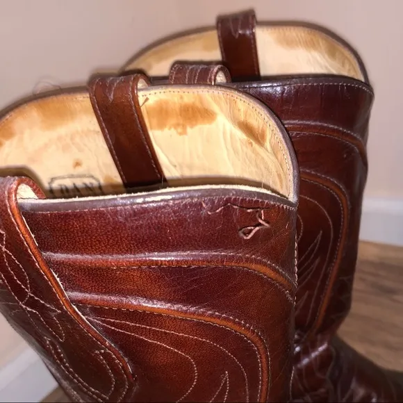 Dan Post Style 6683 Cordovan Western Boots SZ 8.5
