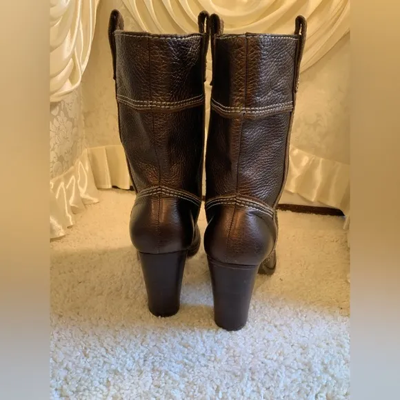 DANIBLACK ANTROPOLOGIE BRAZILIAN WOMENS LEATHER BOOTS