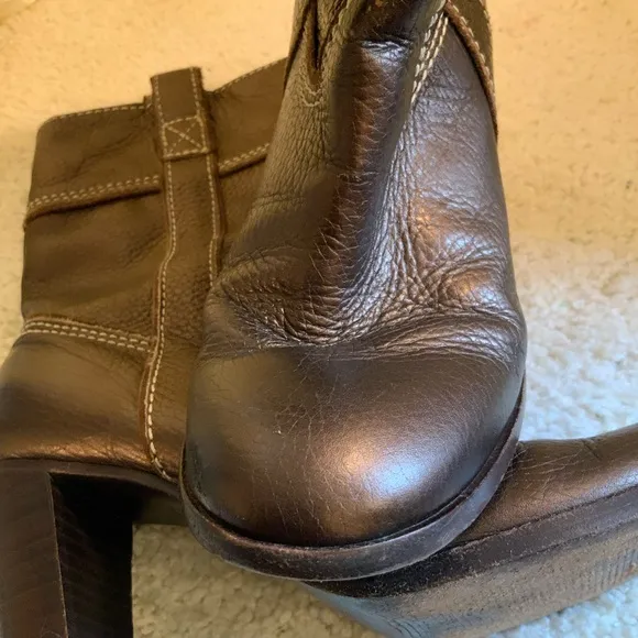 DANIBLACK ANTROPOLOGIE BRAZILIAN WOMENS LEATHER BOOTS