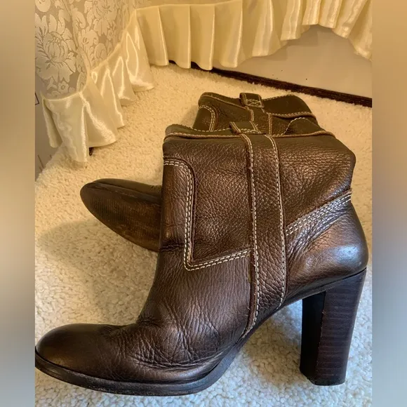DANIBLACK ANTROPOLOGIE BRAZILIAN WOMENS LEATHER BOOTS