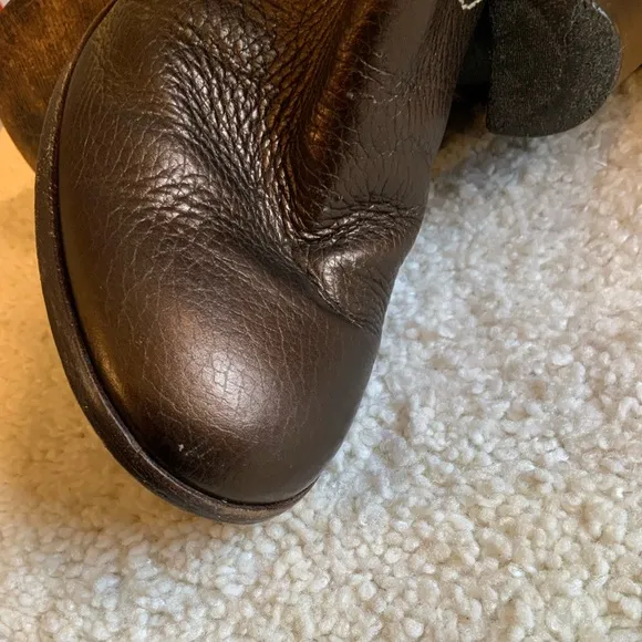 DANIBLACK ANTROPOLOGIE BRAZILIAN WOMENS LEATHER BOOTS