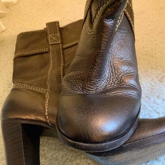 DANIBLACK ANTROPOLOGIE BRAZILIAN WOMENS LEATHER BOOTS