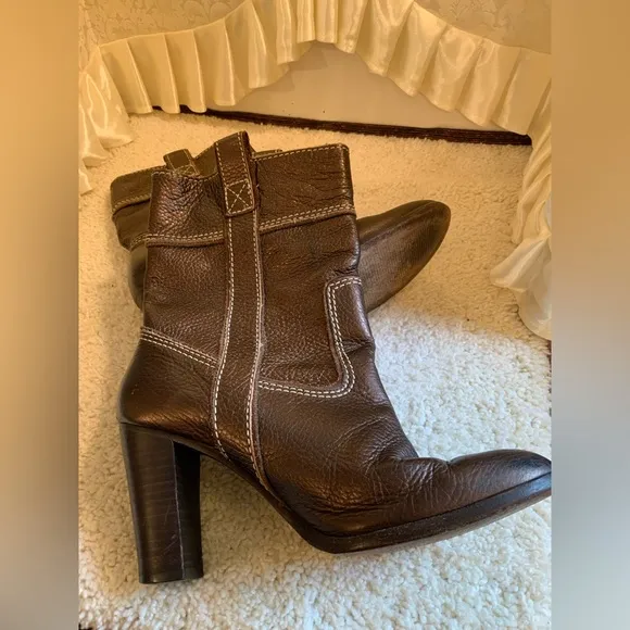 DANIBLACK ANTROPOLOGIE BRAZILIAN WOMENS LEATHER BOOTS