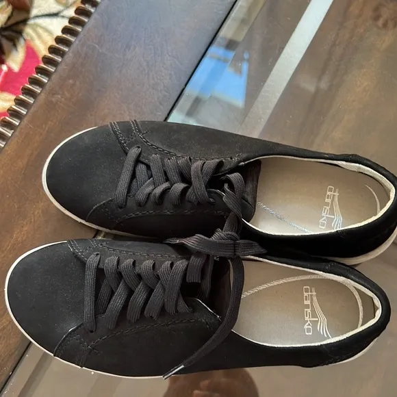 Dansko Leela Waterproof Nubuck Leather Sneakers