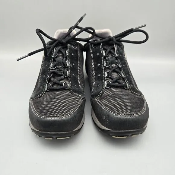 Dansko Peggy Women's Waterproof Black Shoes Vibram Sole Size 6.5/37