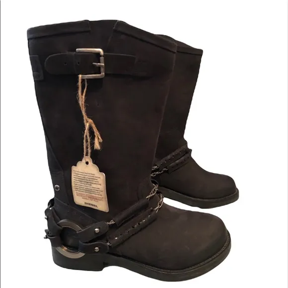 Diesel Motorcycle Boots 🎉HostPick🎉