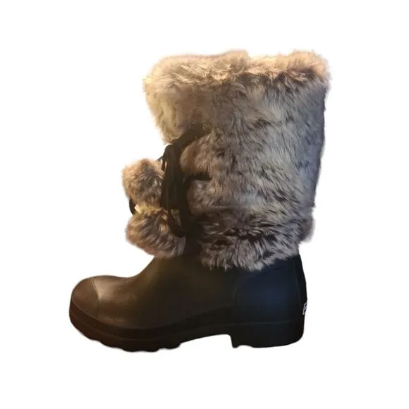 Dirty Laundry Polar Cap Faux Fur All Weather Duck Boots