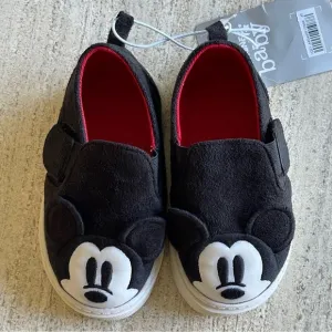 DISNEY | NWT Baby Mickey Mouse Slip-On Shoes | US 18-24 Months / EUR 22