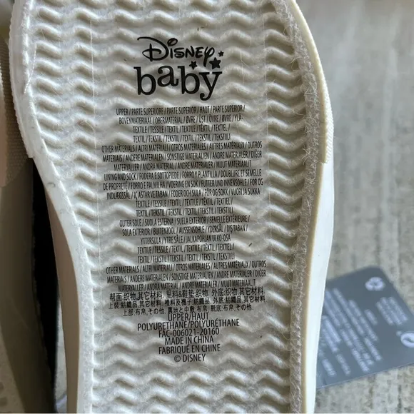DISNEY | NWT Baby Mickey Mouse Slip-On Shoes | US 18-24 Months / EUR 22