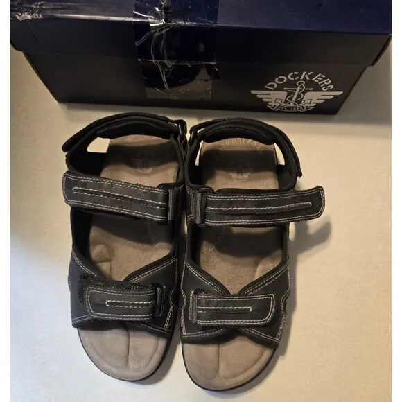 Dockers New Page Sandals Men's Size 8 M Newpage Sandal Adjustable Men Shoe, New