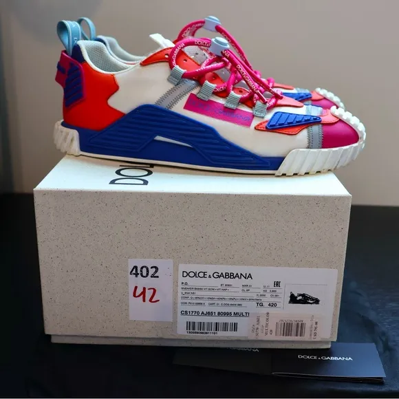 Dolce &amp; Gabbana NS1 'White Blue Pink'
