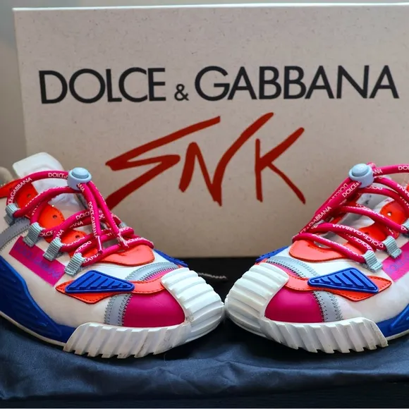 Dolce &amp; Gabbana NS1 'White Blue Pink'