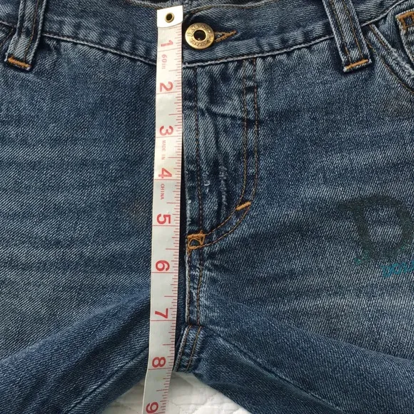 Dolce &amp; Gabbana Straight Leg Crop Distressed Denim Jeans 24