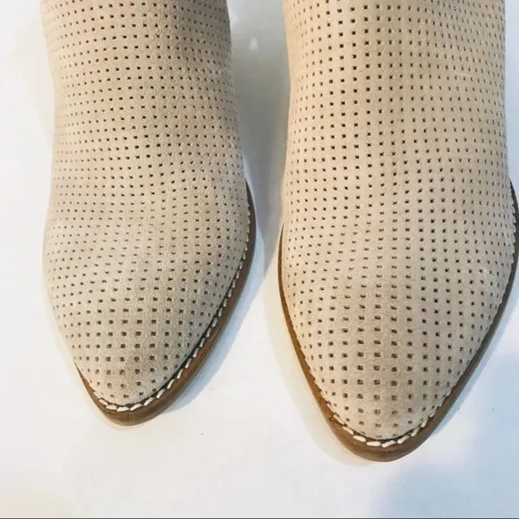DOLCE VITA Simon Suede Perforated Booties