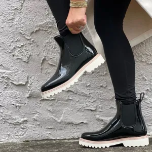 Dolce Vita Stormy Rain Boots in Black Size 9