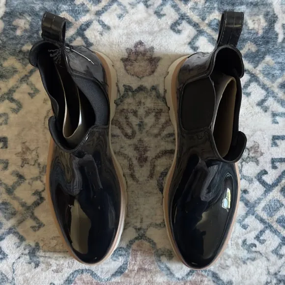 Dolce Vita Stormy Rain Boots in Black Size 9