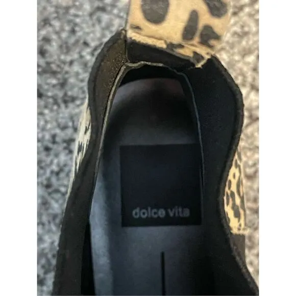 ❤️Dolce Vita Tristan Animal Print Ankle Boots 8M