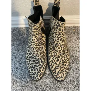 ❤️Dolce Vita Tristan Animal Print Ankle Boots 8M