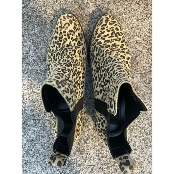 ❤️Dolce Vita Tristan Animal Print Ankle Boots 8M