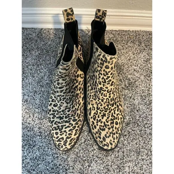 ❤️Dolce Vita Tristan Animal Print Ankle Boots 8M