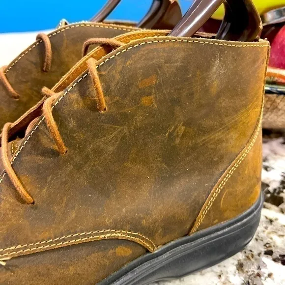 Dr Comfort Distressed Leather shoes men’s size 9.5