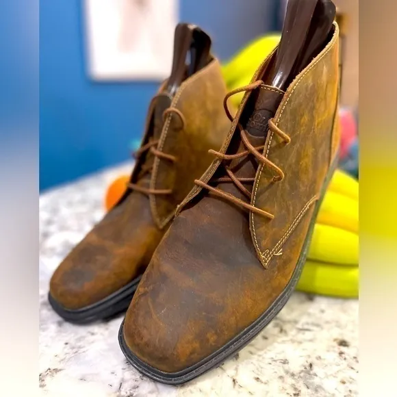 Dr Comfort Distressed Leather shoes men’s size 9.5