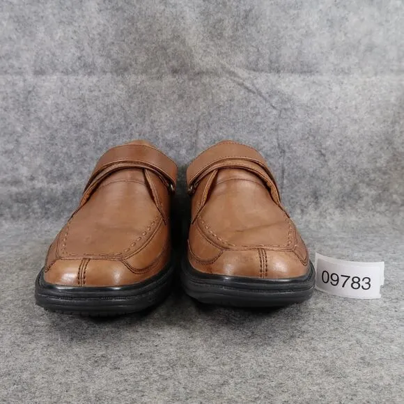 Dr Comfort Shoes Mens 8.5 Dress Leather Frank Diabetic Comfort Adjustable Strap