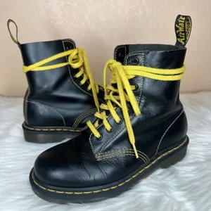 Dr. Martens 1460 Pascal Atlas Leather Lace Up Boots Size 6