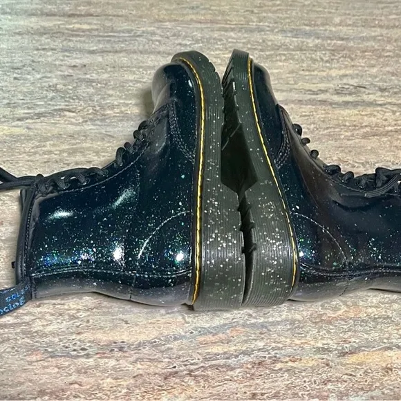 Dr. Martens 1460J glitter celestial ankle combat boots