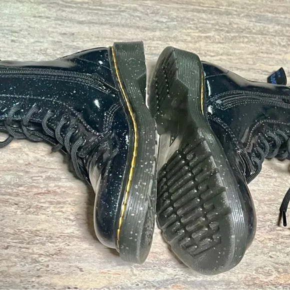 Dr. Martens 1460J glitter celestial ankle combat boots