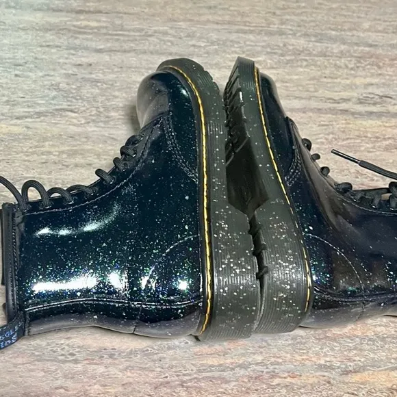 Dr. Martens 1460J glitter celestial ankle combat boots